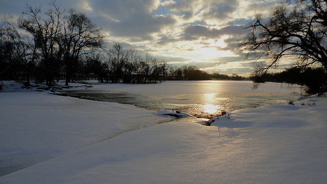 Snowy River Sunset